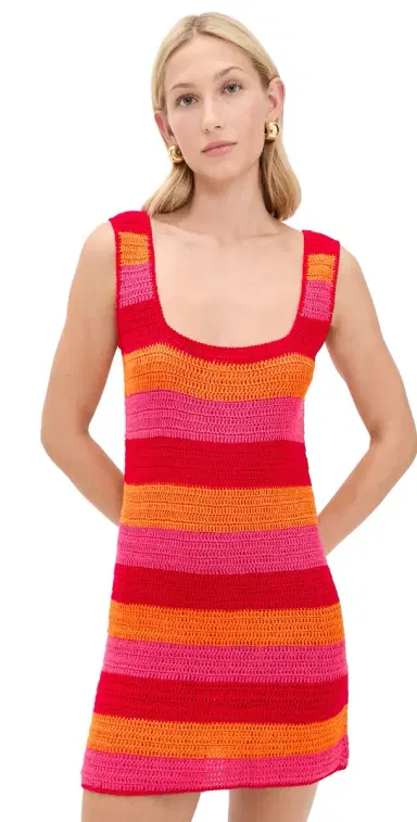 Show Me Your Mumu Day Trip Dress Oasis Stripe | Thumbnail 1 Show Me Your Mumu Day Trip Dress Oasis Stripe | Thumbnail 1