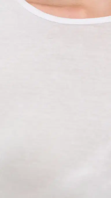 perfectwhitetee Inna French Jersey Long Sleeve Tee White L | Thumbnail 6
