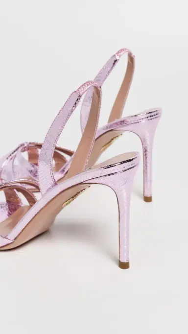 Aquazzura Tati Sandals 85mm Light Blush | Thumbnail 4