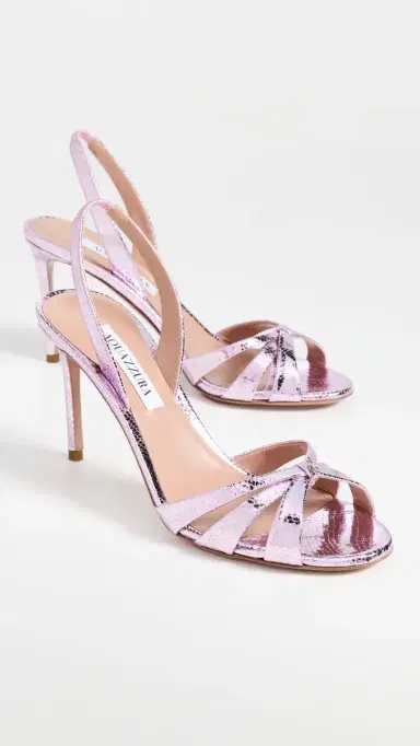 Aquazzura Tati Sandals 85mm Light Blush | Thumbnail 5