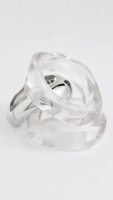 MAYAMAR Sierra Bangle Set Clear One Size | Thumbnail 5