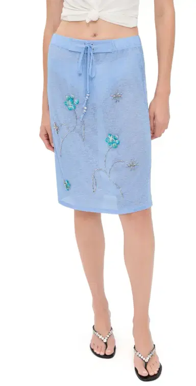 SIEDRES Liz Skirt Blue | Thumbnail 1