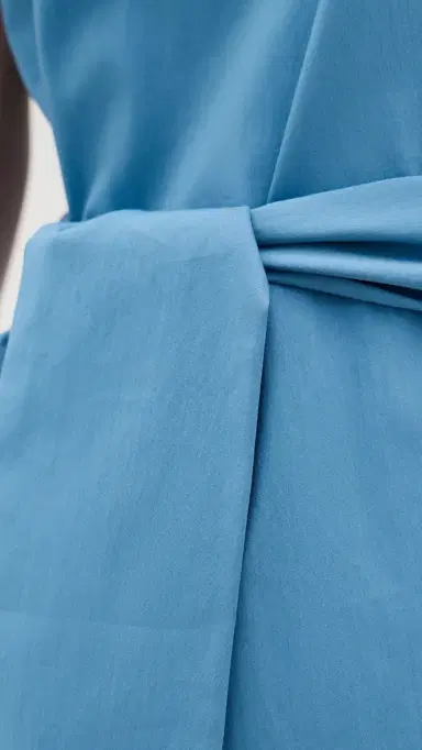 MEIMEIJ Poplin Top with Tie Waist Jasper 42 | Thumbnail 6