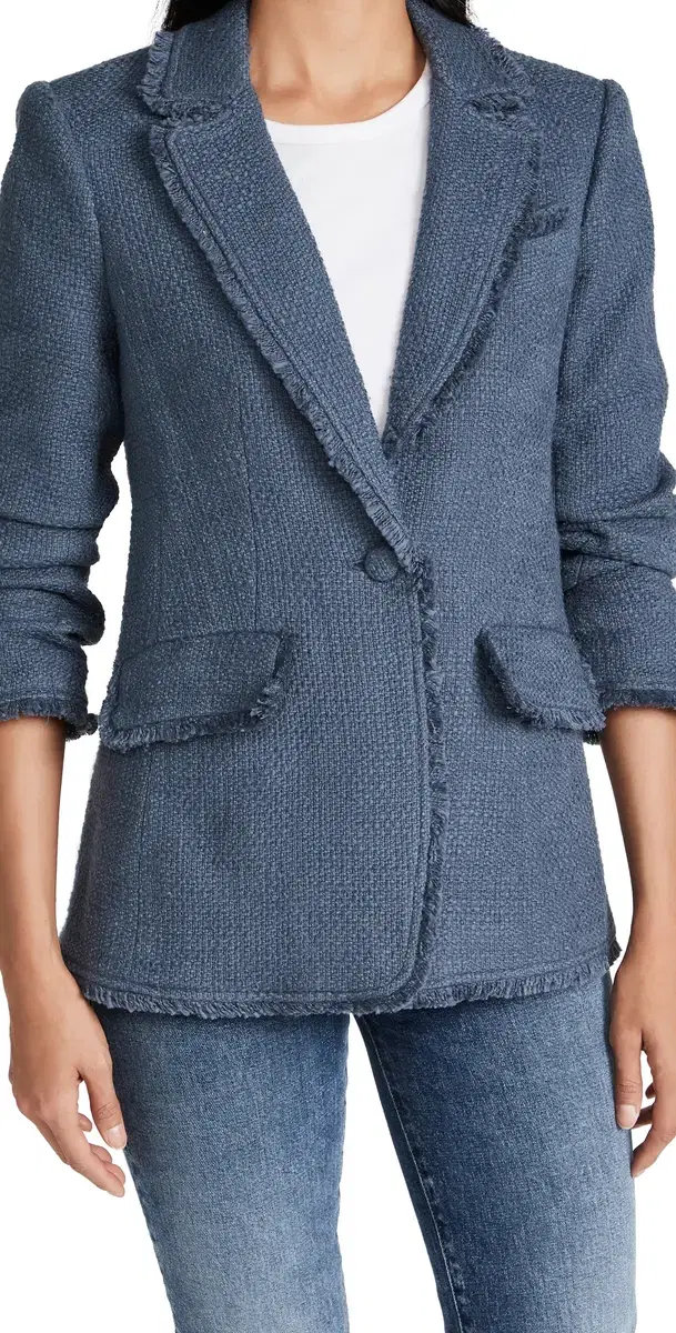 Boucle Khloe Blazer Shadow