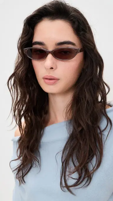 Luv Lou The Petra Sunglasses Mushroom One Size | Thumbnail 3 Luv Lou The Petra Sunglasses Mushroom One Size | Thumbnail 3