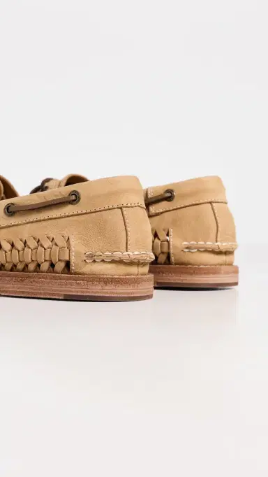 Sperry Gold Cup Woven Leather Boat Shoes Tan | Thumbnail 3 Sperry Gold Cup Woven Leather Boat Shoes Tan | Thumbnail 3