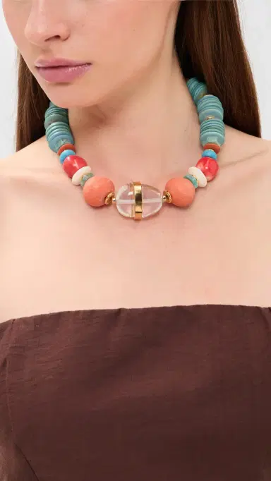 Lizzie Fortunato Neptune Solstice Collar Multi | Thumbnail 3 Lizzie Fortunato Neptune Solstice Collar Multi | Thumbnail 3