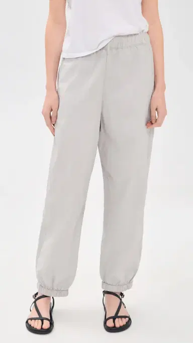 James Perse Stretch Poplin Parachute Pants Salt 3 | Thumbnail 2