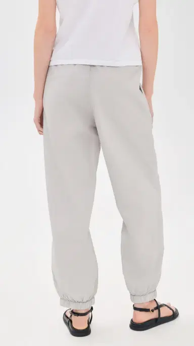 James Perse Stretch Poplin Parachute Pants Salt | Thumbnail 3 James Perse Stretch Poplin Parachute Pants Salt | Thumbnail 3