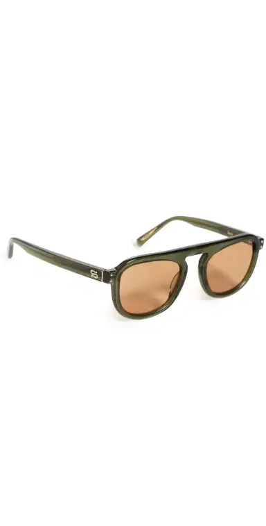 Sardine Stevie Sunglasses Amber Dip One Size | Thumbnail 1