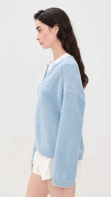 Closed Tunic Long Sleeve Sweater Dove Blue | Thumbnail 4 Closed Tunic Long Sleeve Sweater Dove Blue | Thumbnail 4