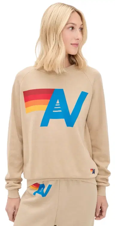 Aviator Nation Logo Crew weatshirt and | Thumbnail 1