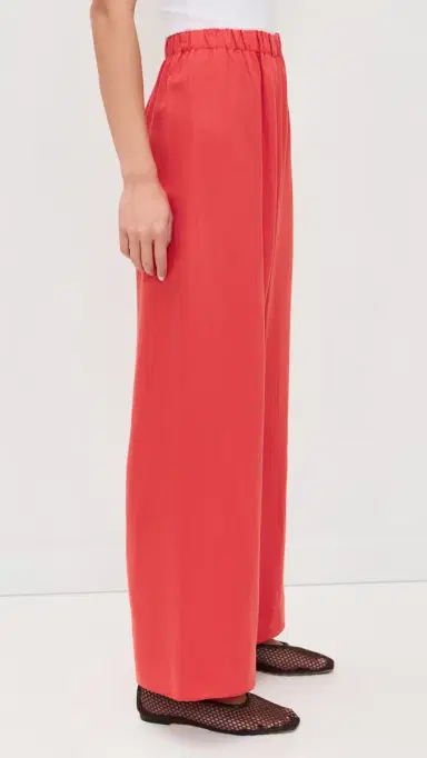 Jenni Kayne Summer Demi Pants Tomato | Thumbnail 4 Jenni Kayne Summer Demi Pants Tomato | Thumbnail 4