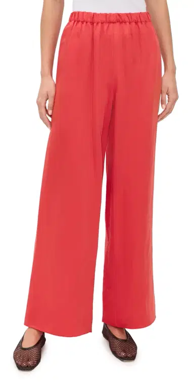 Jenni Kayne Summer Demi Pants Tomato | Thumbnail 1 Jenni Kayne Summer Demi Pants Tomato | Thumbnail 1