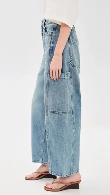 Jamie Haller The Crop Painter Jeans Worn Indigo | Thumbnail 4 Jamie Haller The Crop Painter Jeans Worn Indigo | Thumbnail 4
