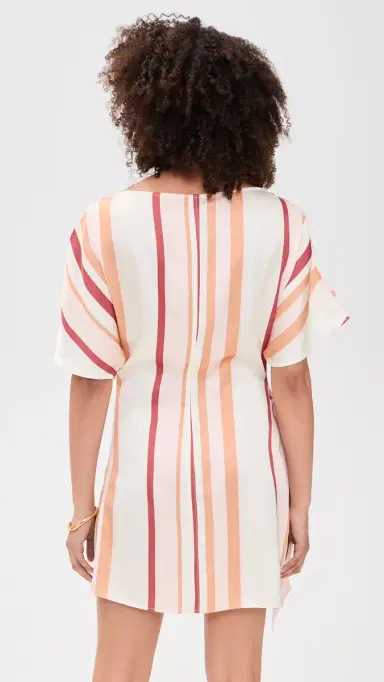 Kivari Lilia Mini Dress Pink Brown 8 | Thumbnail 3