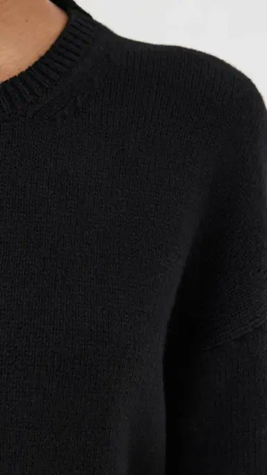 Another Tomorrow Cashmere Knit Sweatshirt | Thumbnail 6 Another Tomorrow Cashmere Knit Sweatshirt | Thumbnail 6