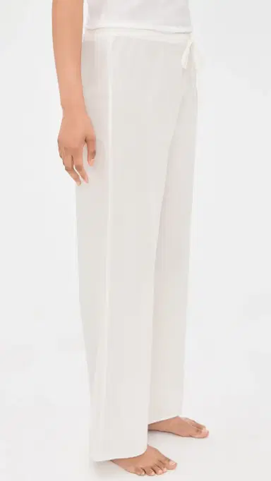 COUCOU The Cotton Pants White S | Thumbnail 4
