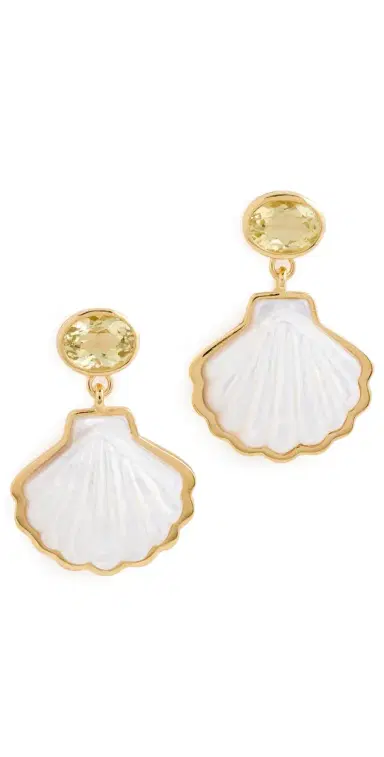 Lizzie Fortunato Luna Shell Earrings | Thumbnail 1 Lizzie Fortunato Luna Shell Earrings | Thumbnail 1