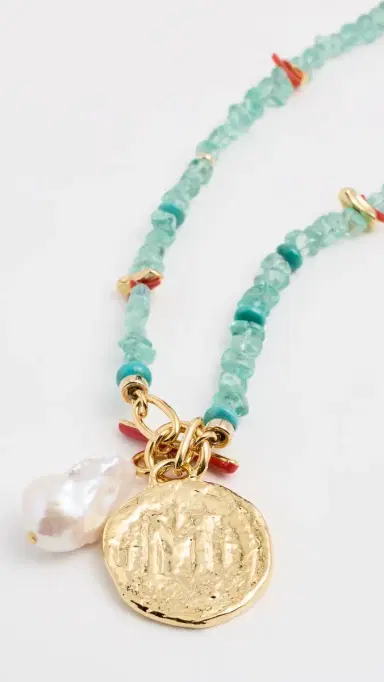 Lizzie Fortunato Crystal Cala Necklace Multi One Size | Thumbnail 4