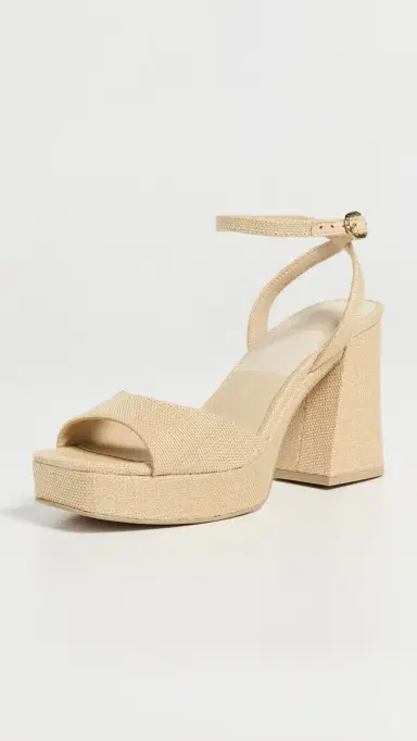 Dolce Vita Felicia Platform Sandals Natural Raffia 9 | Thumbnail 2 Dolce Vita Felicia Platform Sandals Natural Raffia 9 | Thumbnail 2