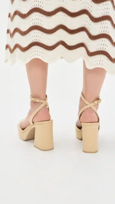 Dolce Vita Felicia Platform Sandals Natural Raffia 9 | Thumbnail 5 Dolce Vita Felicia Platform Sandals Natural Raffia 9 | Thumbnail 5