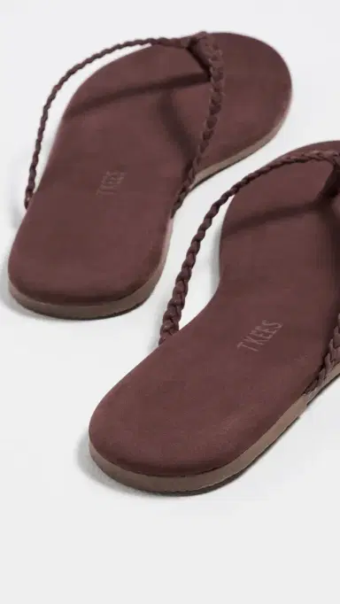 TKEES Lily Braid Sandals Bourbon | Thumbnail 4