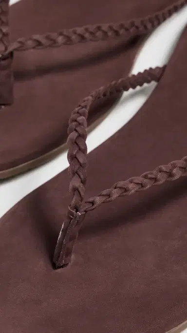 TKEES Lily Braid Sandals Bourbon | Thumbnail 6