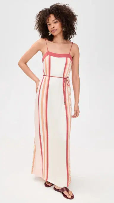 Kivari Lilia Maxi Dress Pink Brown 8 | Thumbnail 2