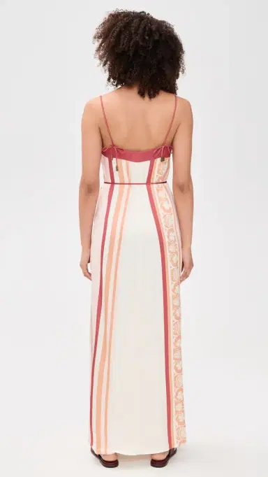 Kivari Lilia Maxi Dress Pink Brown 8 | Thumbnail 3