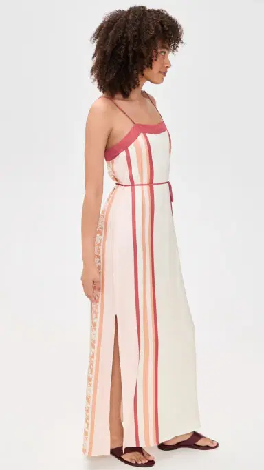 Kivari Lilia Maxi Dress Pink Brown 8 | Thumbnail 4