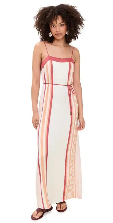Kivari Lilia Maxi Dress Pink Brown 8 | Thumbnail 1