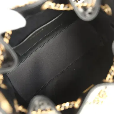 Chanel Chanel Mini 25 Hobo Bag Black Caviar Antique Gold Hardware | Thumbnail 8 Chanel Chanel Mini 25 Hobo Bag Black Caviar Antique Gold Hardware | Thumbnail 8