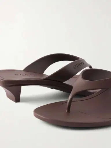 Gucci Rubber Sandals | Thumbnail 5 Gucci Rubber Sandals | Thumbnail 5