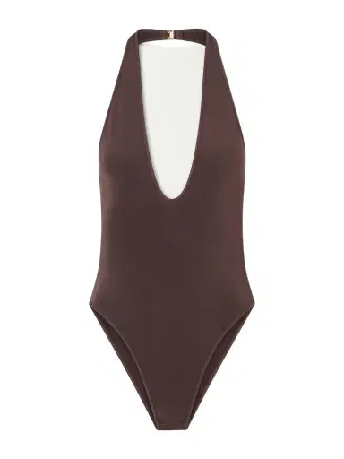 Zimmermann Luna Halter Jersey Bodysuit | Thumbnail 1 Zimmermann Luna Halter Jersey Bodysuit | Thumbnail 1