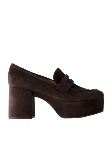 Gianvito Rossi Jenna 35 Suede Platform Pumps | Thumbnail 1 Gianvito Rossi Jenna 35 Suede Platform Pumps | Thumbnail 1