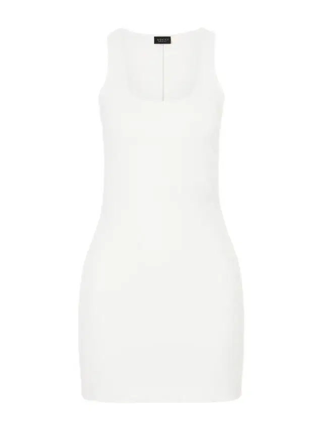 Embossed Jersey Mini Dress