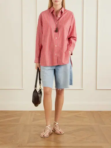 Citizens of Humanity Ayla Frayed Denim Shorts | Thumbnail 2 Citizens of Humanity Ayla Frayed Denim Shorts | Thumbnail 2