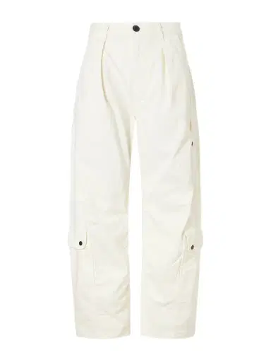 Citizens of Humanity Flight Pleated Organic Cotton-blend Twill Barrel-leg Pants | Thumbnail 1 Citizens of Humanity Flight Pleated Organic Cotton-blend Twill Barrel-leg Pants | Thumbnail 1
