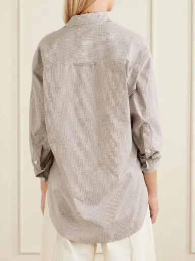 Citizens of Humanity Kayla Checked Cotton-poplin Shirt | Thumbnail 4 Citizens of Humanity Kayla Checked Cotton-poplin Shirt | Thumbnail 4
