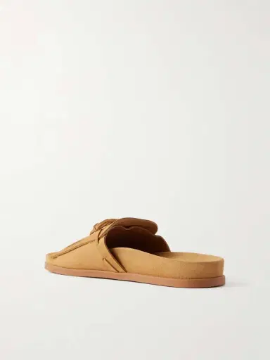 Ancient Greek Sandals Amfiliki Suede Slides | Thumbnail 3 Ancient Greek Sandals Amfiliki Suede Slides | Thumbnail 3