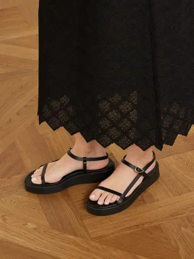 Ancient Greek Sandals Politia Leather Platform Sandals | Thumbnail 2 Ancient Greek Sandals Politia Leather Platform Sandals | Thumbnail 2