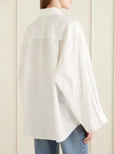 The Frankie Shop Tila Cotton-poplin Shirt | Thumbnail 4