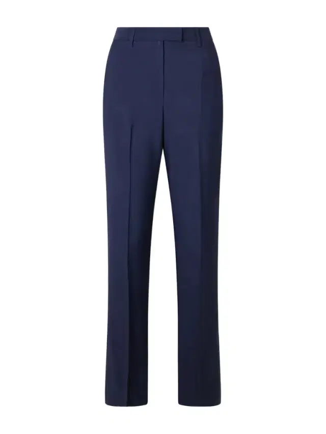 Charlie Woven Mid-rise Straight-leg Pants