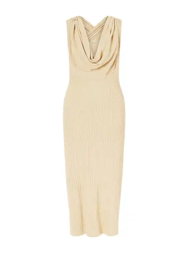 Kallmeyer Ribbed-knit Cotton-blend Midi Dress | Thumbnail 1