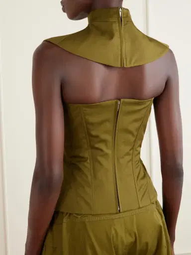 McQueen Cut-out Cotton-twill Top | Thumbnail 4 McQueen Cut-out Cotton-twill Top | Thumbnail 4
