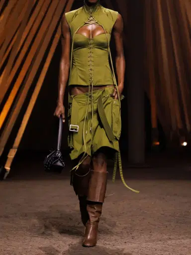 McQueen Cut-out Cotton-twill Top | Thumbnail 6 McQueen Cut-out Cotton-twill Top | Thumbnail 6
