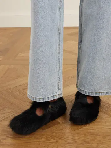 Birkenstock 1774 + Sftm Paris Calf Hair Mary Jane Pumps | Thumbnail 2 Birkenstock 1774 + Sftm Paris Calf Hair Mary Jane Pumps | Thumbnail 2