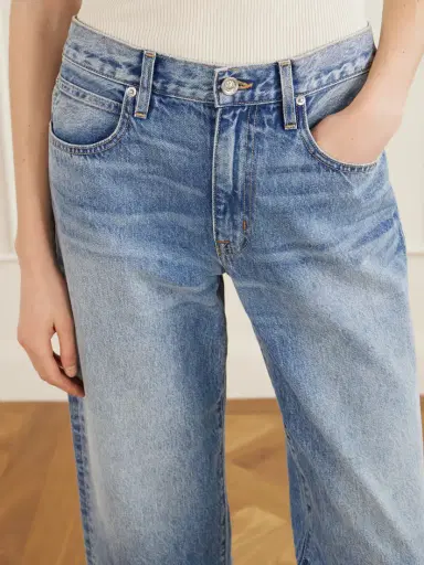 SLVRLAKE Hunter Cropped Mid-rise Straight-leg Jeans | Thumbnail 5