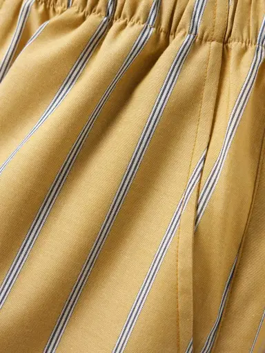Jamie Haller The Boxer Striped Cotton-poplin Barrel-leg Pants | Thumbnail 5